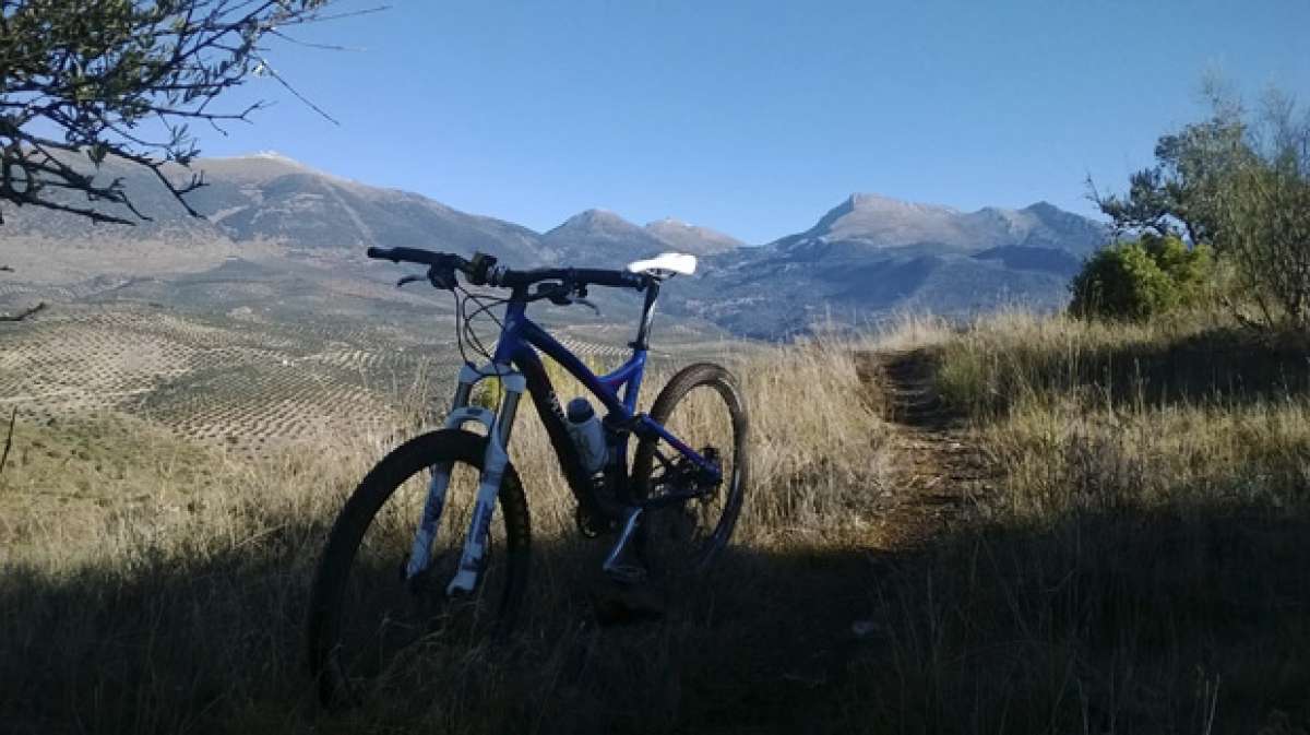 La foto del día en TodoMountainBike: 'Mágina mágica'