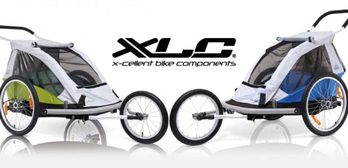 Nuevos remolques infantiles para bicicletas Duo y Mono de la firma XLC