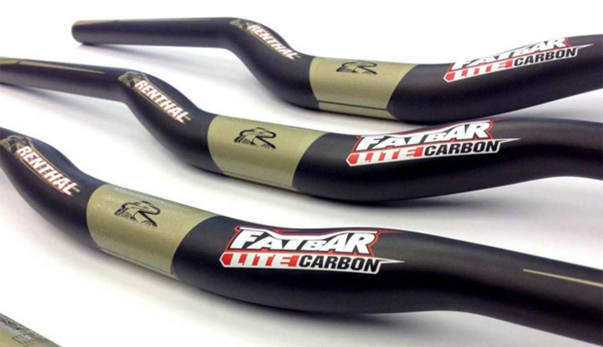 Manillares Renthal Fatbar Lite: Fibra de carbono 'for the people'