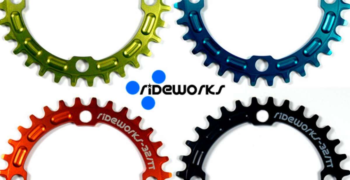 Nuevos platos de Rideworks con perfil específico para transmisiones monoplato