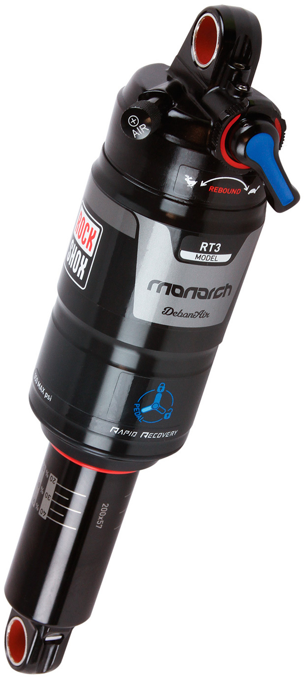 Amortiguadores RockShox Monarch DevonAir: Más ligeros, más sensibles y más eficientes que nunca