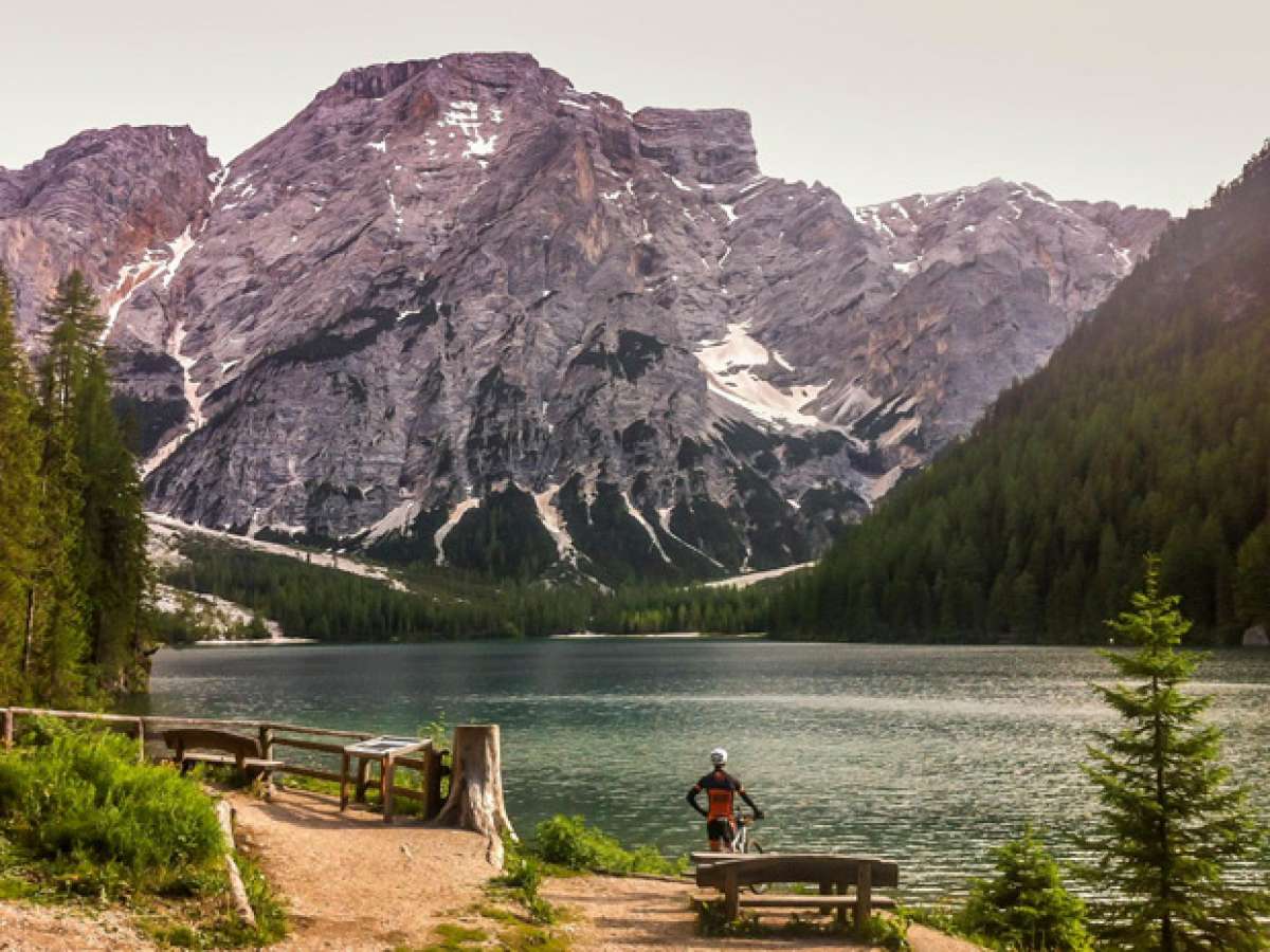 La foto del día en TodoMountainBike: 'Grande Ronda Dolomiti'