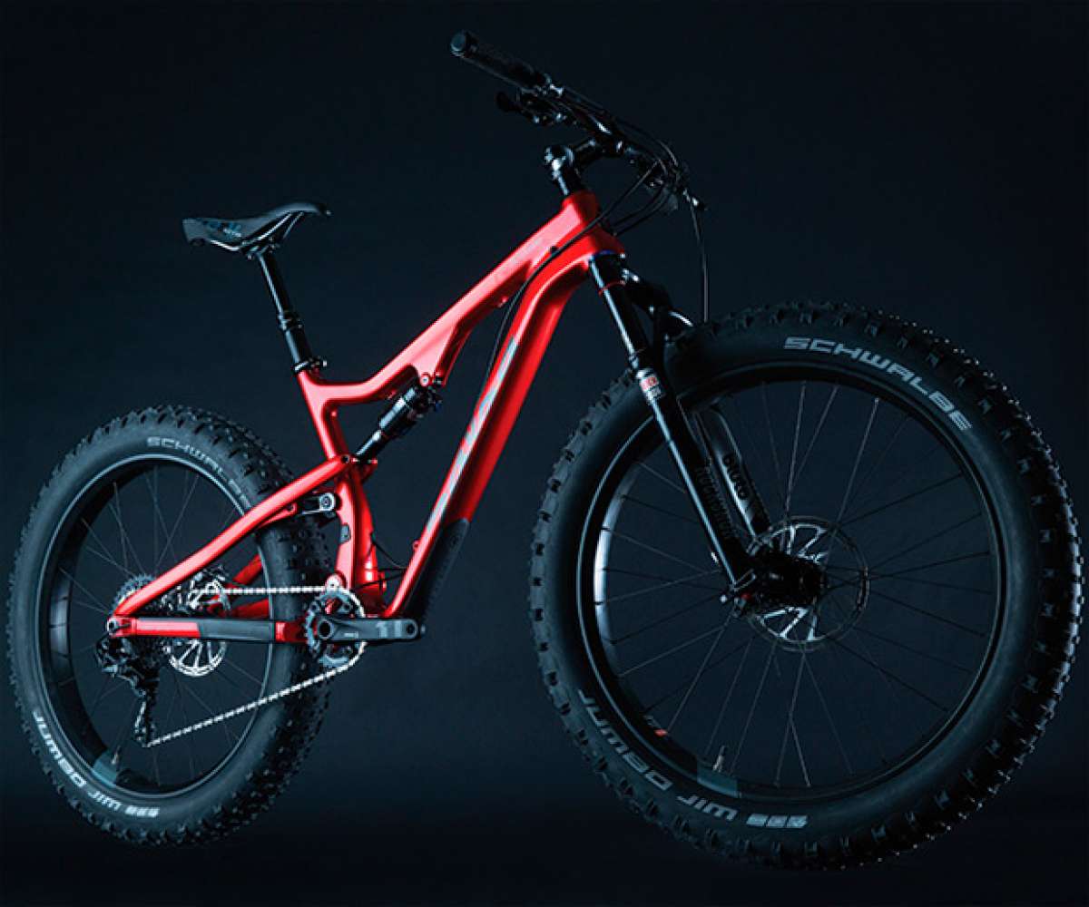 Bucksaw Carbon, doble suspensión y cuadro de carbono para la nueva 'Fat Bike' de Salsa Cycles