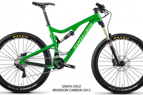 Cuadros de carbono "más económicos" para los modelos Santa Cruz Bronson, Santa Cruz 5010 y Santa Cruz Tallboy de 2015