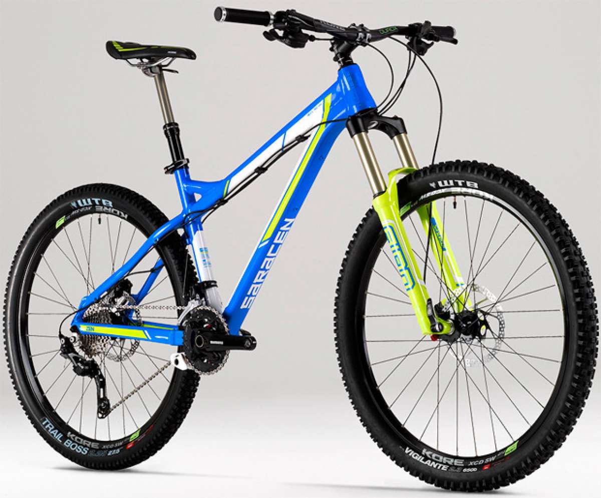 Saracen Zen 2015: Una bicicleta rígida para subir bien... y bajar mejor