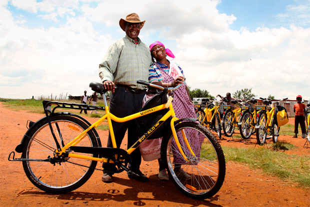 Scicon Qhubeka: Bolsas para sillín que ayudan a mejorar la vida de los niños sudafricanos