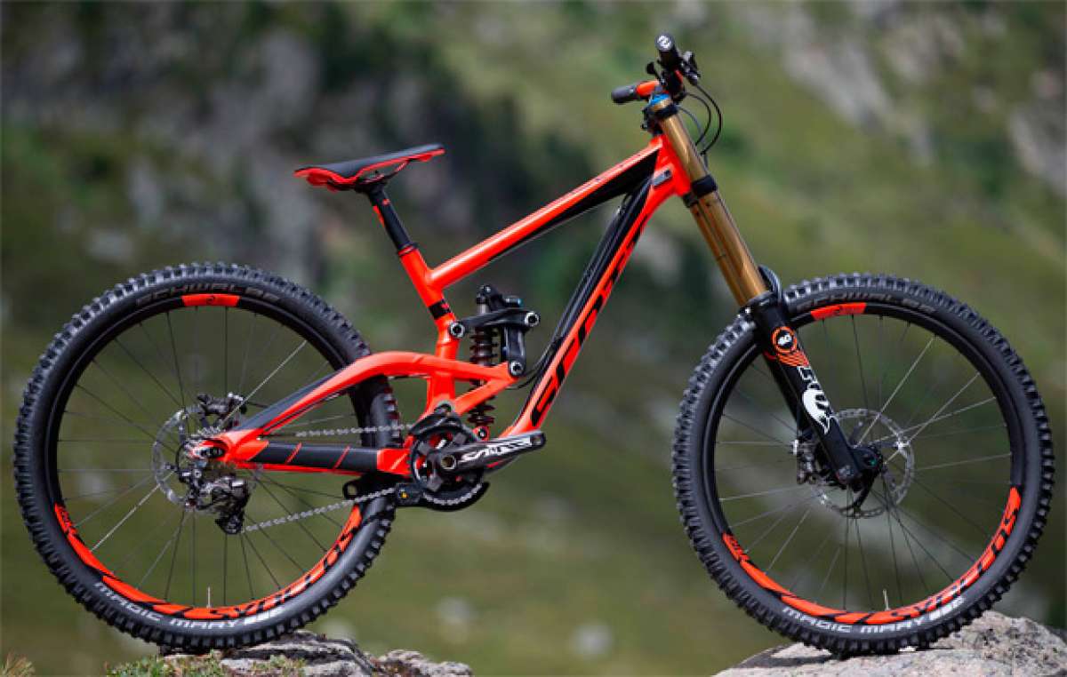 La nueva Scott Gambler 710 de 2015 en acción