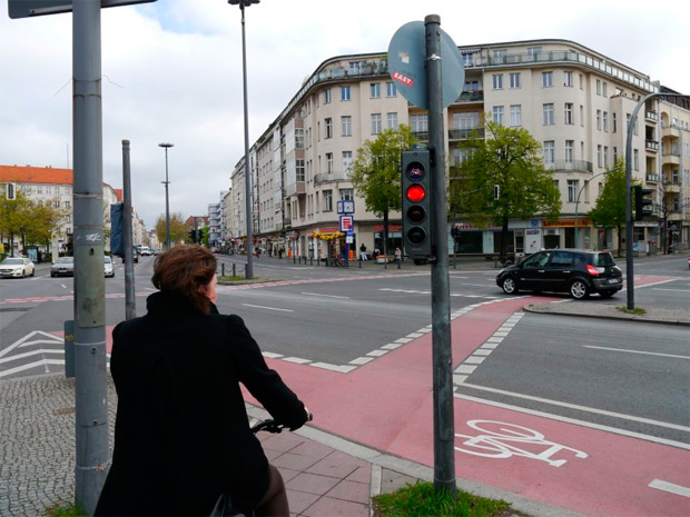 Prioridad para los ciclistas en las calles de Berlín