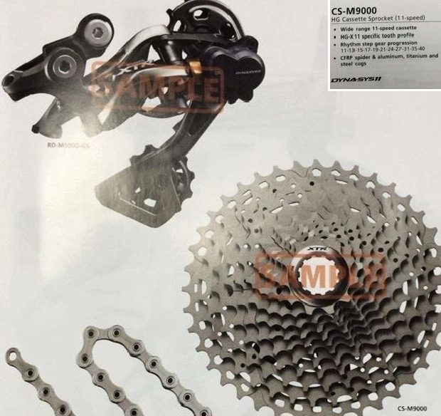 Sorpresa, sorpresa: Nuevo grupo Shimano XTR de 3/2/1x11 velocidades para 2015