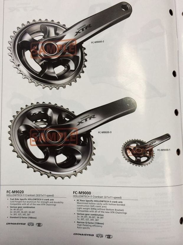 Sorpresa, sorpresa: Nuevo grupo Shimano XTR de 3/2/1x11 velocidades para 2015