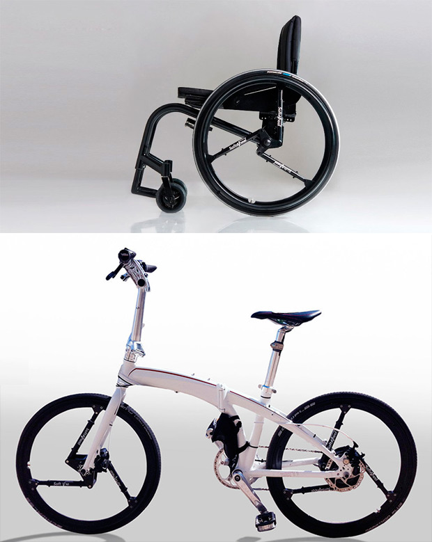 SoftWheel: Reinventando las ruedas para bicicletas