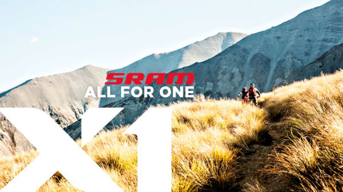 Nuevo grupo de transmisión SRAM X1 de 11 velocidades. Más asequible, pero con el mismo rendimiento que sus hermanos mayores