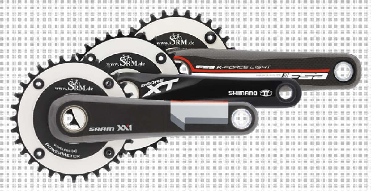 Nuevos medidores de potencia SRM para transmisiones de montaña monoplato