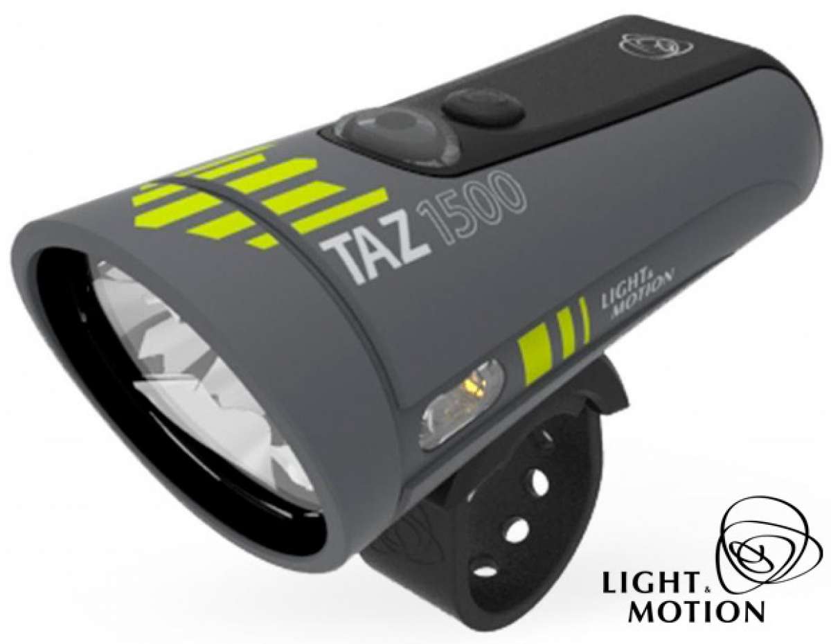 TAZ 1500: El nuevo foco LED para bicicletas con 1500 lúmenes de potencia