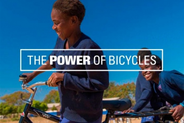 "Una bici, una oportunidad". Maravillosa campaña de concienciación de World Bicycle Relief
