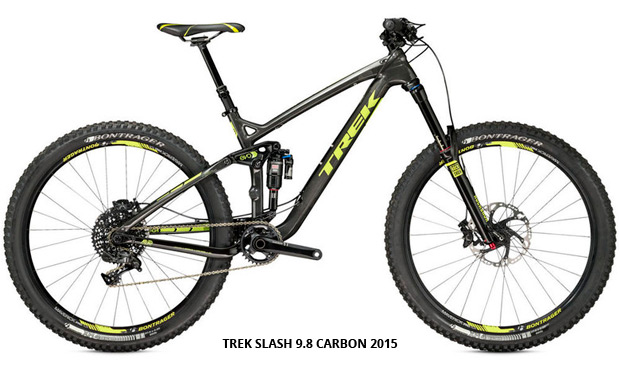 Trek Slash 2015: Nuevo cuadro de carbono OCLV para la 'bestia' de Enduro de Trek