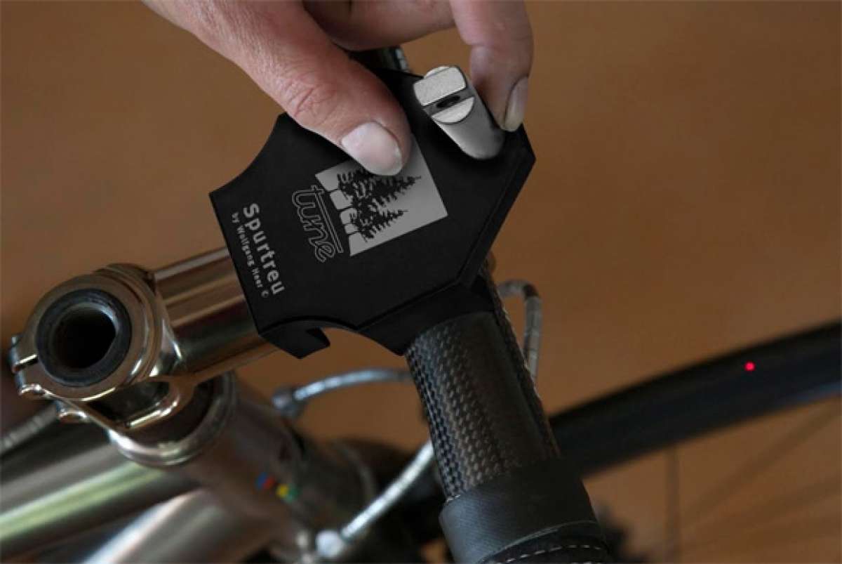 Tune Spurtreu, un dispositivo láser para centrar ruedas de bicicleta a la perfección