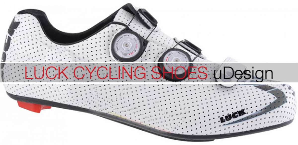 Nueva aplicación para personalizar el diseño de las zapatillas de Luck Cycling Shoes