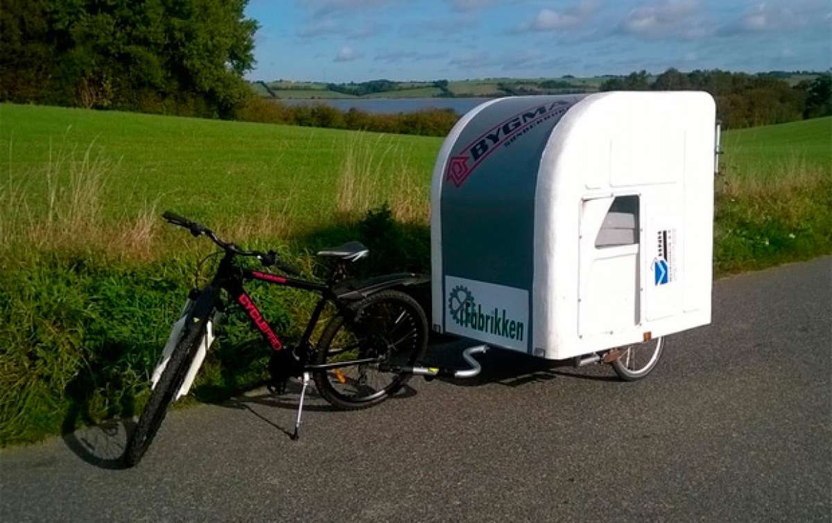 Wide Path Camper, una pequeña caravana específica para bicicletas