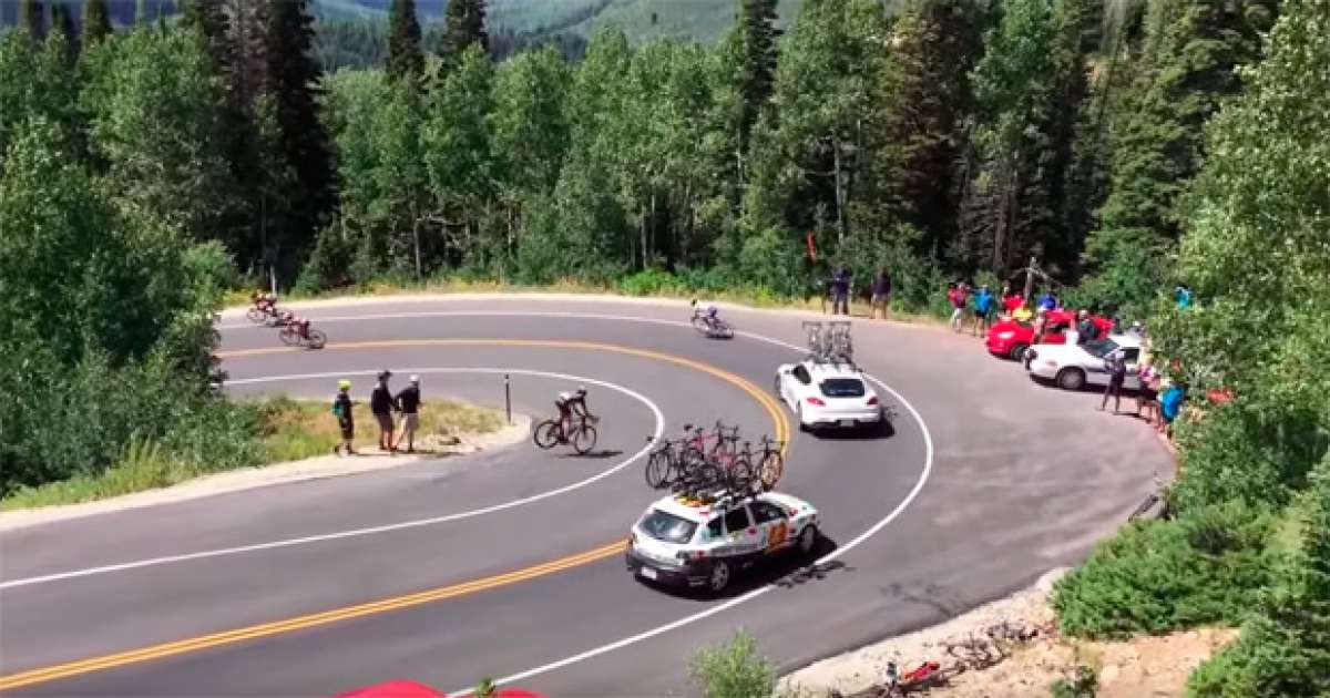 Espeluznante accidente de Matt Brammeier en el Tour de Utah 2015