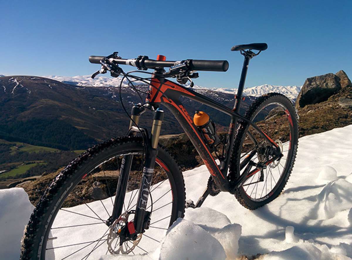 La foto del día en TodoMountainBike: 'En las antenas de Ibio'