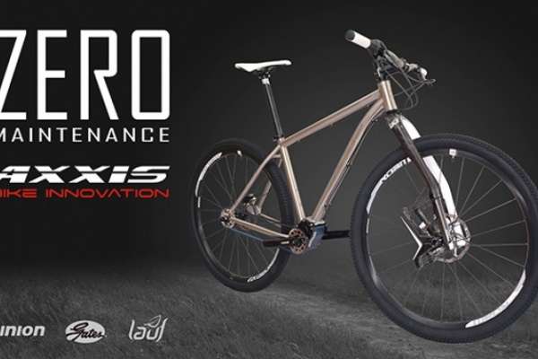 Axxis Zero: Cuadro de titanio, horquilla Lauf, transmisión Pinion y mantenimiento nulo