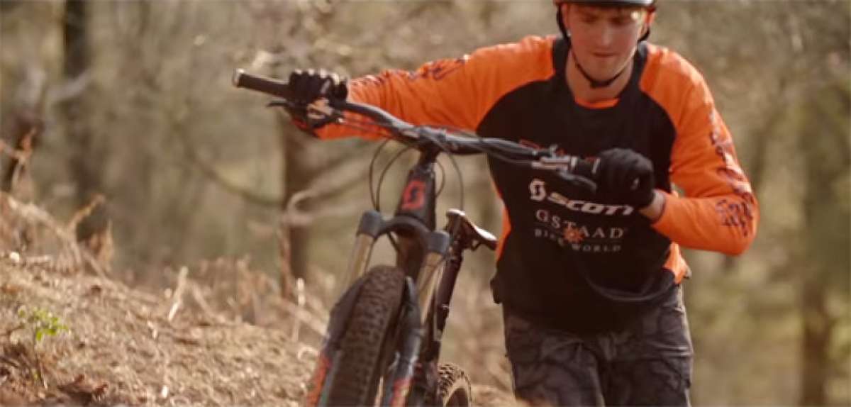 Brendan Fairclough y la nueva Scott Genius 700