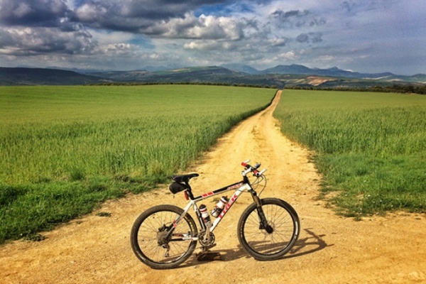 La foto del día en TodoMountainBike: "Cañada Real de Ronda a Osuna"