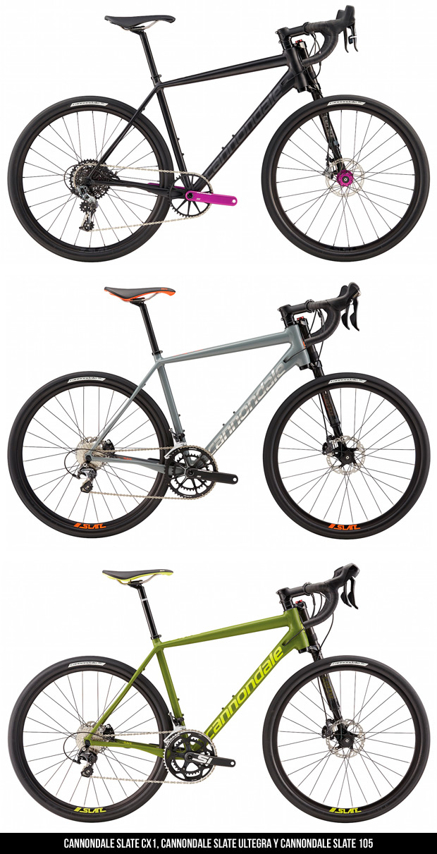 Novedades 2016: Montajes y colores de las nuevas Cannondale F-Si, Scalpel y Slate