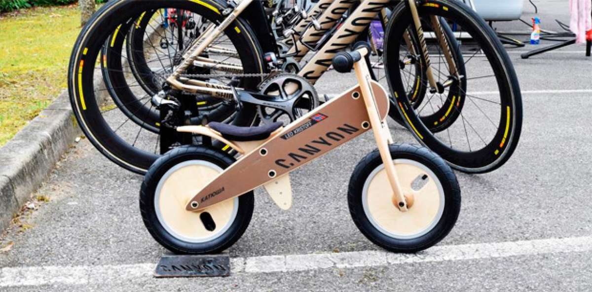 Canyon LIKEaBIKE, un correpasillos de madera para iniciar a los más pequeños