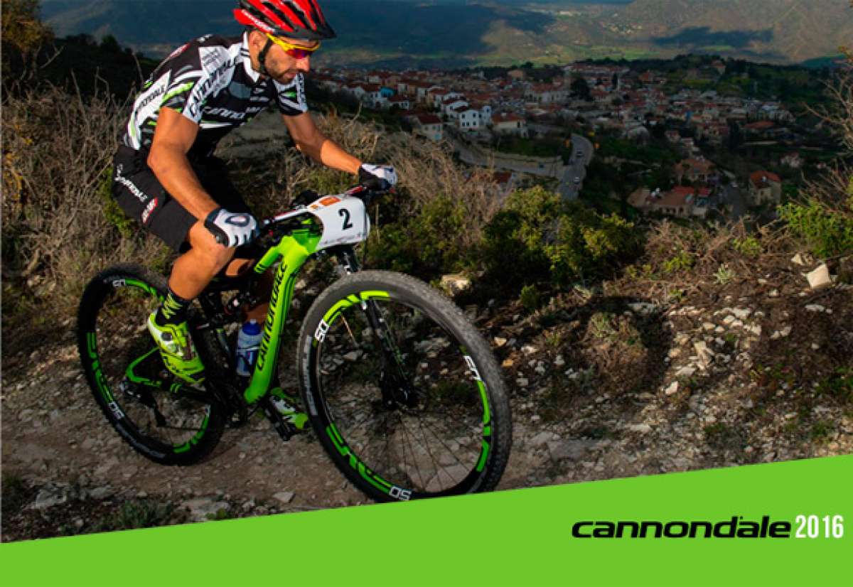 Catálogo de Cannondale 2016. Toda la gama de bicicletas Cannondale para la temporada 2016