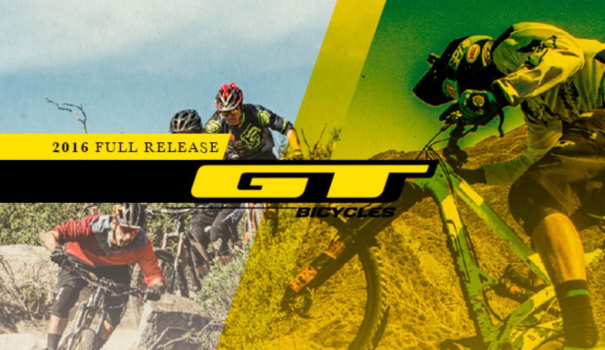 Catálogo de GT 2016. Toda la gama de bicicletas GT para la temporada 2016