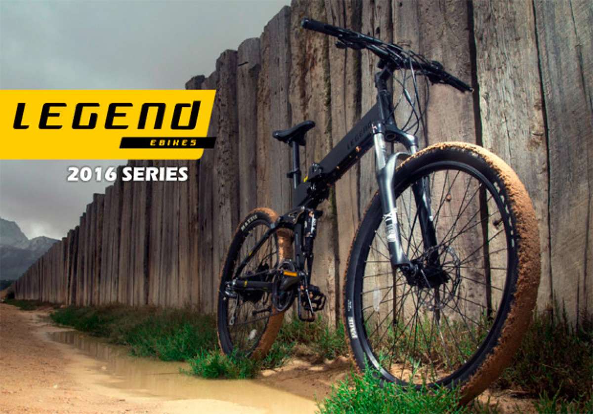 Catálogo de Legend eBikes 2016. Toda la gama de bicicletas eléctricas Legend para la temporada 2016