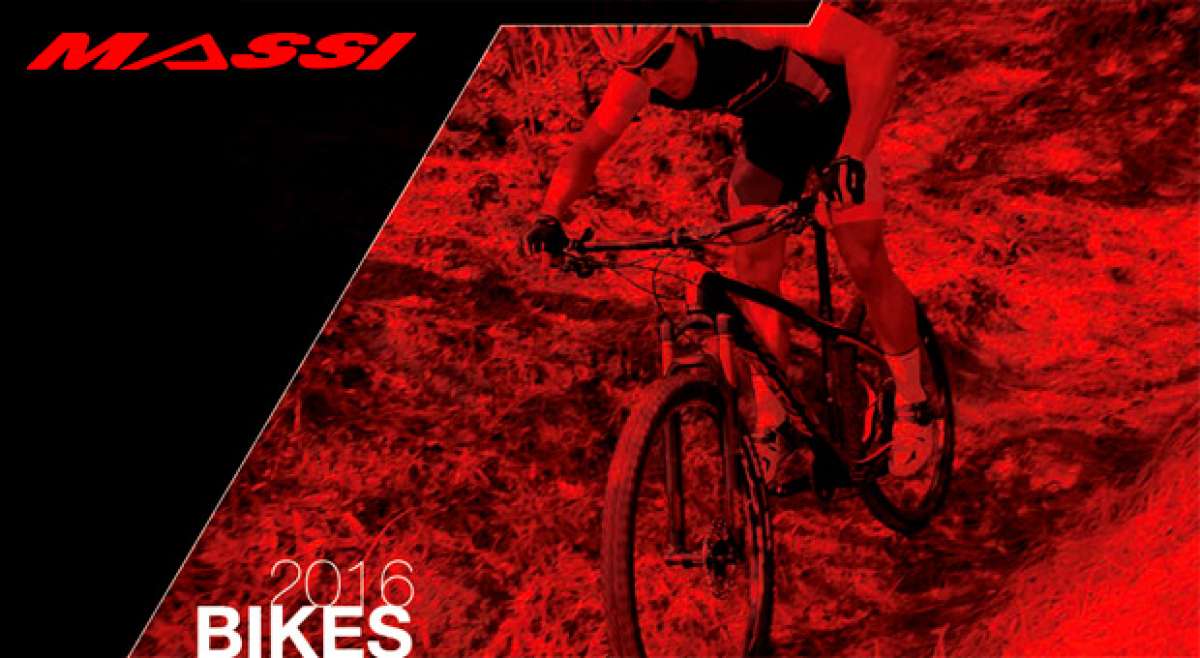 Catálogo de Massi MTB 2016. Toda la gama de bicicletas Massi para la temporada 2016