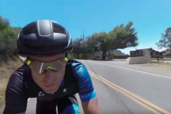 Rodando con Christian Vande Velde en un impresionante vídeo inmersivo de 360º