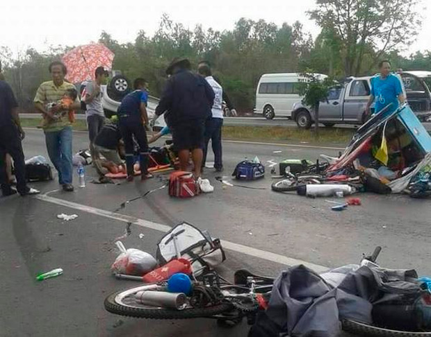 Daba la vuelta al mundo en bicicleta para batir un récord Guinness, pero ha muerto atropellado