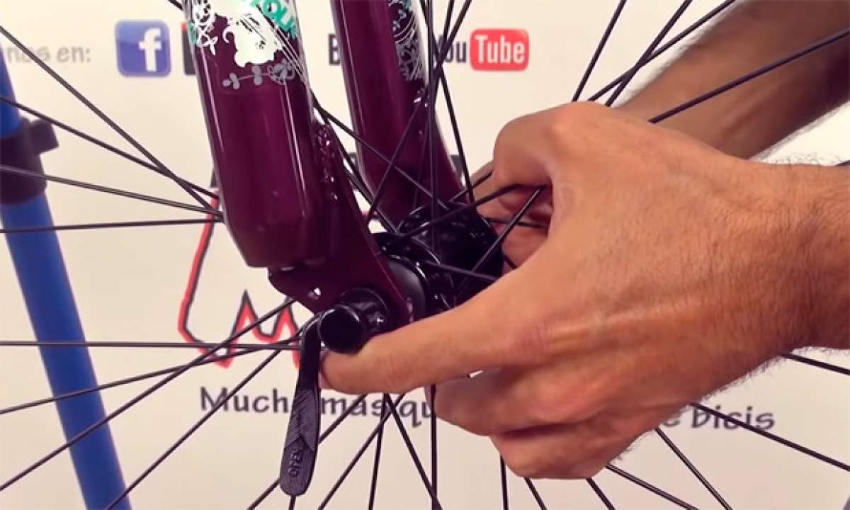 Cómo desmontar y montar correctamente las ruedas de una bicicleta