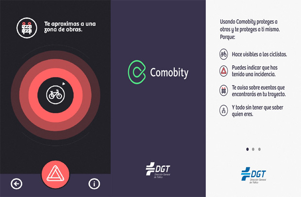 Comobity, la aplicación colaborativa de la DGT para mejorar la seguridad de conductores, peatones y ciclistas