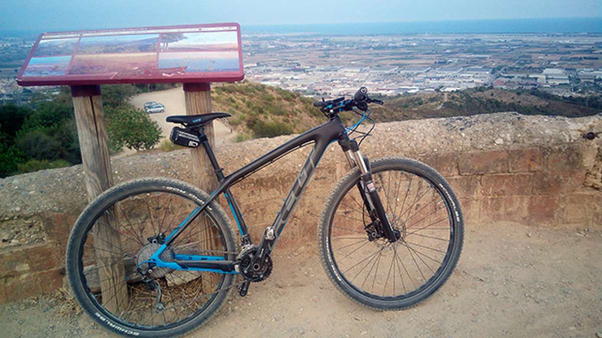 La foto del día en TodoMountainBike: 'El Delta del Llobregat a mis pies'