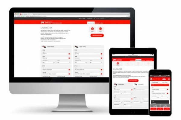 Para aficionados a la mecánica: Nueva calculadora online de radios de DT Swiss