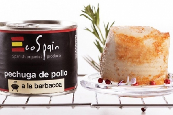 Nutrición funcional: Conservas enlatadas de pechuga de pollo, pechuga de pavo y hamburguesa de potro de EcoSpain