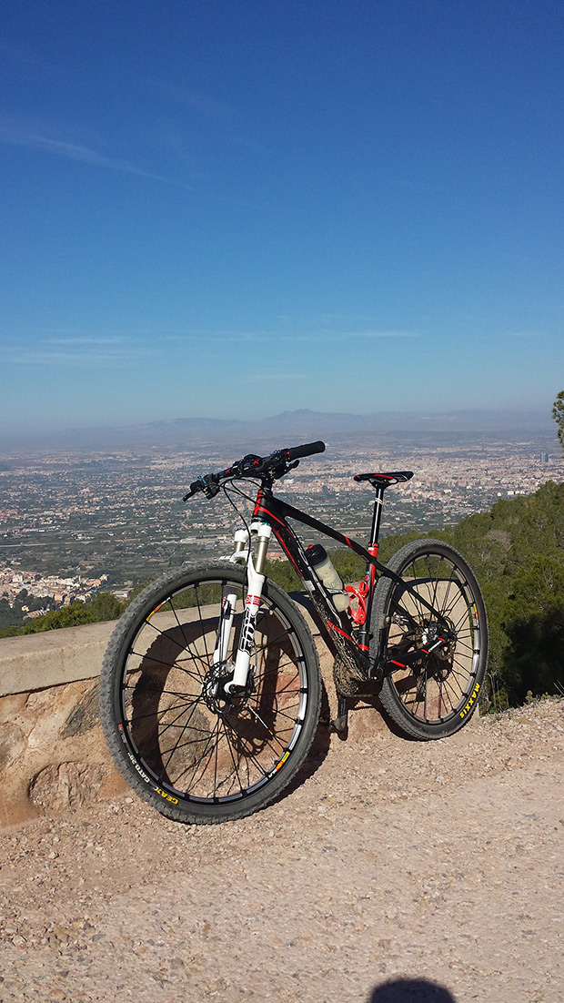 La foto del día en TodoMountainBike: 'Subida al Relojero (Murcia)'