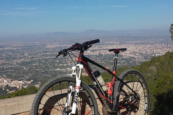 La foto del día en TodoMountainBike: "Subida al Relojero (Murcia)"