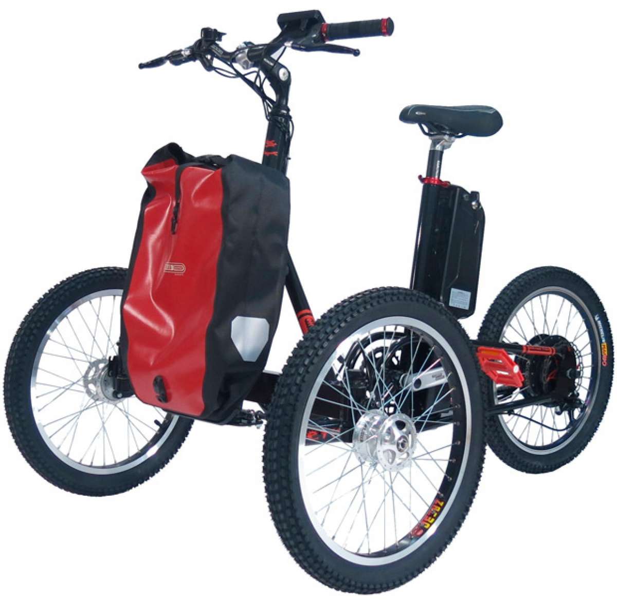 Bicicleta Tres Ruedas, Triciclo Adultos Desmontable Trikes