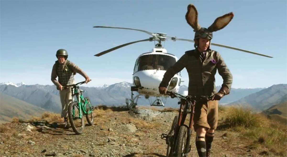 La versión ciclista de la fábula de la tortuga y la liebre, en un divertido anuncio de Air New Zealand