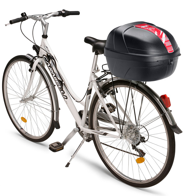 Nueva gama de baúles para bicicletas de la firma italiana GIVI