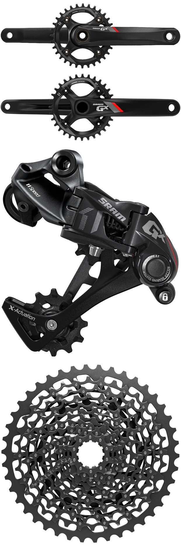 Novedades 2016: Nuevo grupo SRAM GX de 1x11, 2x11 y 2x10 velocidades