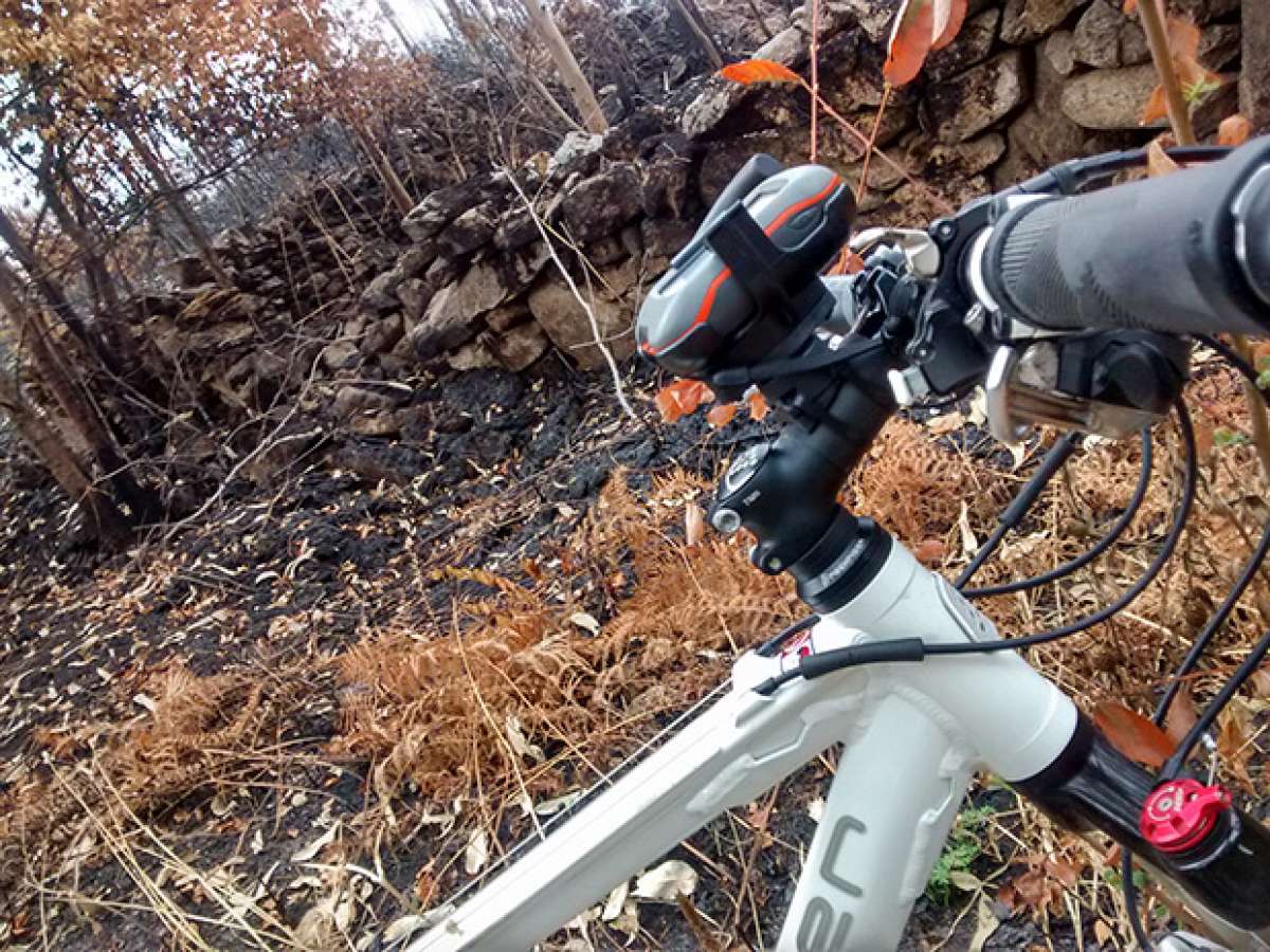 La foto del día en TodoMountainBike: 'Incendios en Galicia'