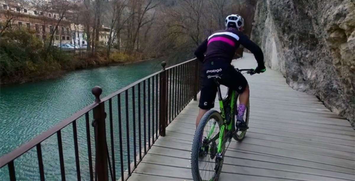 'JustRide', practicando ciclismo de montaña en Cuenca (España)