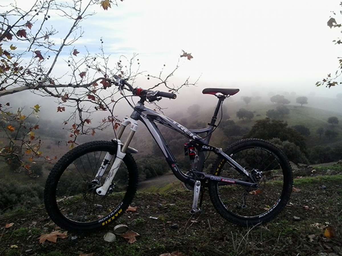 La foto del día en TodoMountainBike: "Otoño en La Dehesa"